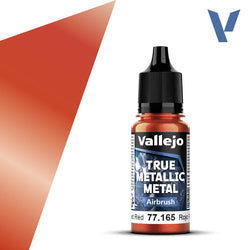 Vallejo True Metallic Metal: Forged Red - Airbrush (18 ml)