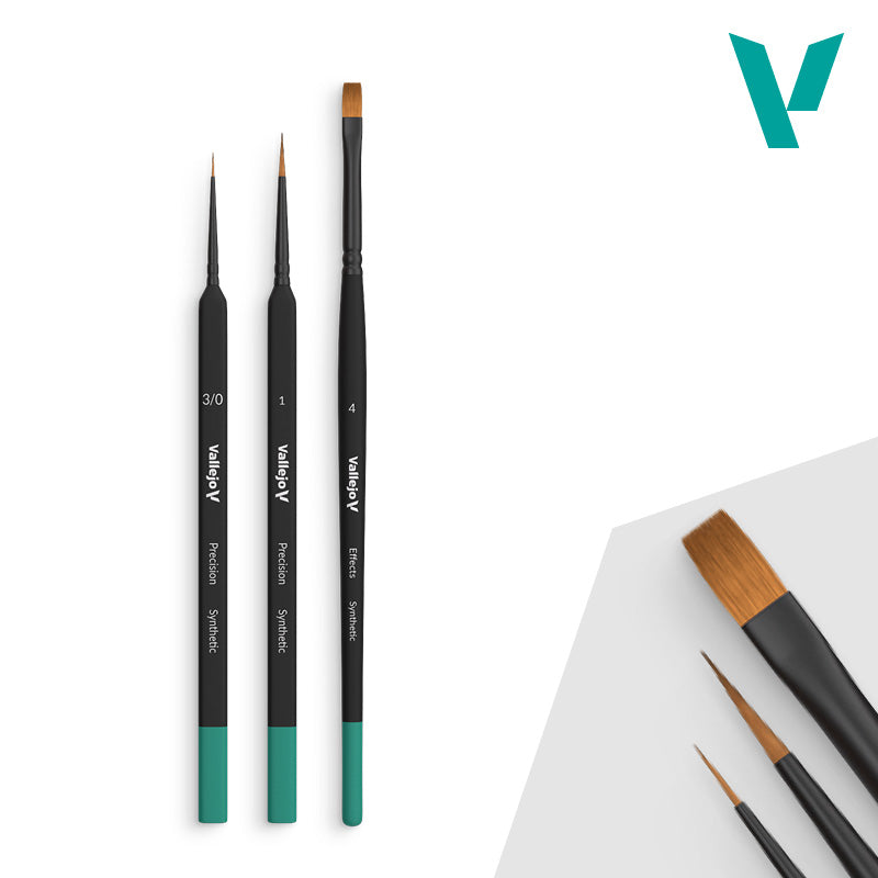 Hobby Brushes: Synthetic - Starter Set (ONLINE ORDER ONLY)