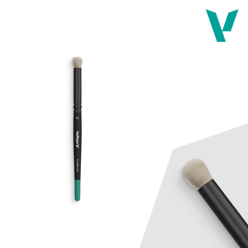 Hobby Brushes: Dry Brush - Natural Hair - Medium (ONLINE ORDER ONLY)