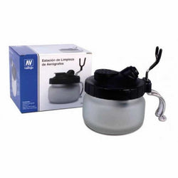 VAL26005 Airbrush Cleaning Pot With 2 Filters Vallejo (ONLINE ORDER ONLY)