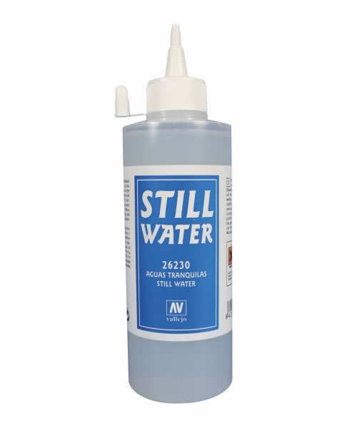 VAL26230 Water Effects Still Water 200ml (6.75 Fl. Oz) Jar Vallejo Paints (ONLINE ORDER ONLY)