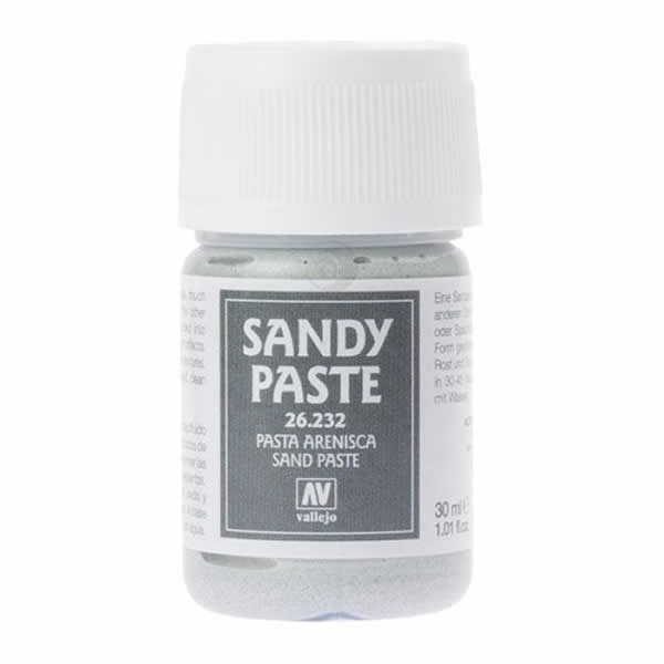 VAL26232 Sandy Paste Stone Medium Base 30ml (1.01 Fl. Oz) Jar (ONLINE ORDER ONLY)