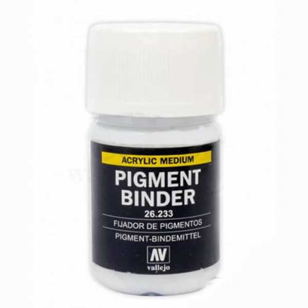 VAL26233 Pigment Binder 30ml (1.01 Fl. Oz) Jar Vallejo Paints (ONLINE ORDER ONLY)