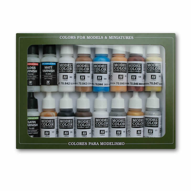 VAL70102 Folkstone Special Acrylic Paint Set 2 Vallejo Paints (ONLINE ORDER ONLY)