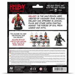 VAL70187 Acrylic Color Paint Set  for Hellboy The Board Game Vallejo Paints (ONLINE ORDER ONLY)