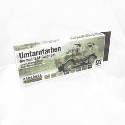 VAL71159 Umtarnfarben German ISAF Colors Acrylic Color Paint Set Vallejo (ONLINE ORDER ONLY)