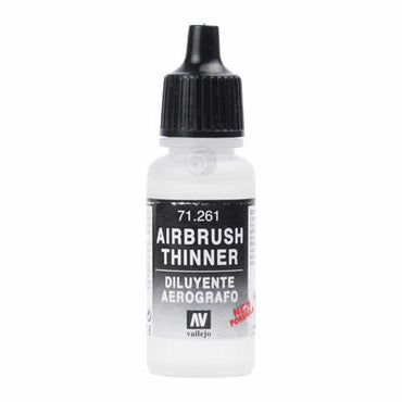 VAL71261 Airbrush Thinner 17ml Bottle Vallejo (ONLINE ORDER ONLY)