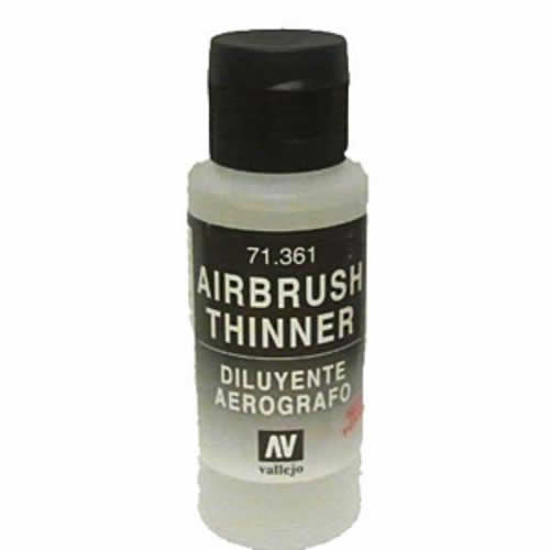 VAL71361 Airbrush Thinner 60ml Bottle Vallejo (ONLINE ORDER ONLY)