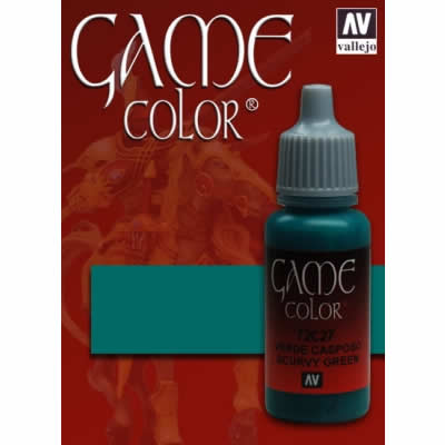 VAL72027 Scurf Green Acrylic Paint 17ml Game Color Paint Vallejo (ONLINE ORDER ONLY)
