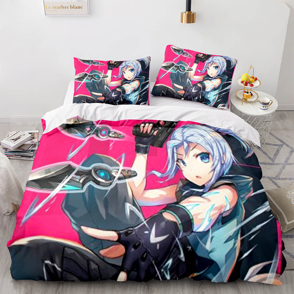 VALORANT Bedding Set Cosplay Quilt Cover Without Filler (Online Order Only)