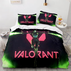 VALORANT Bedding Set Cosplay Quilt Cover Without Filler (Online Order Only)