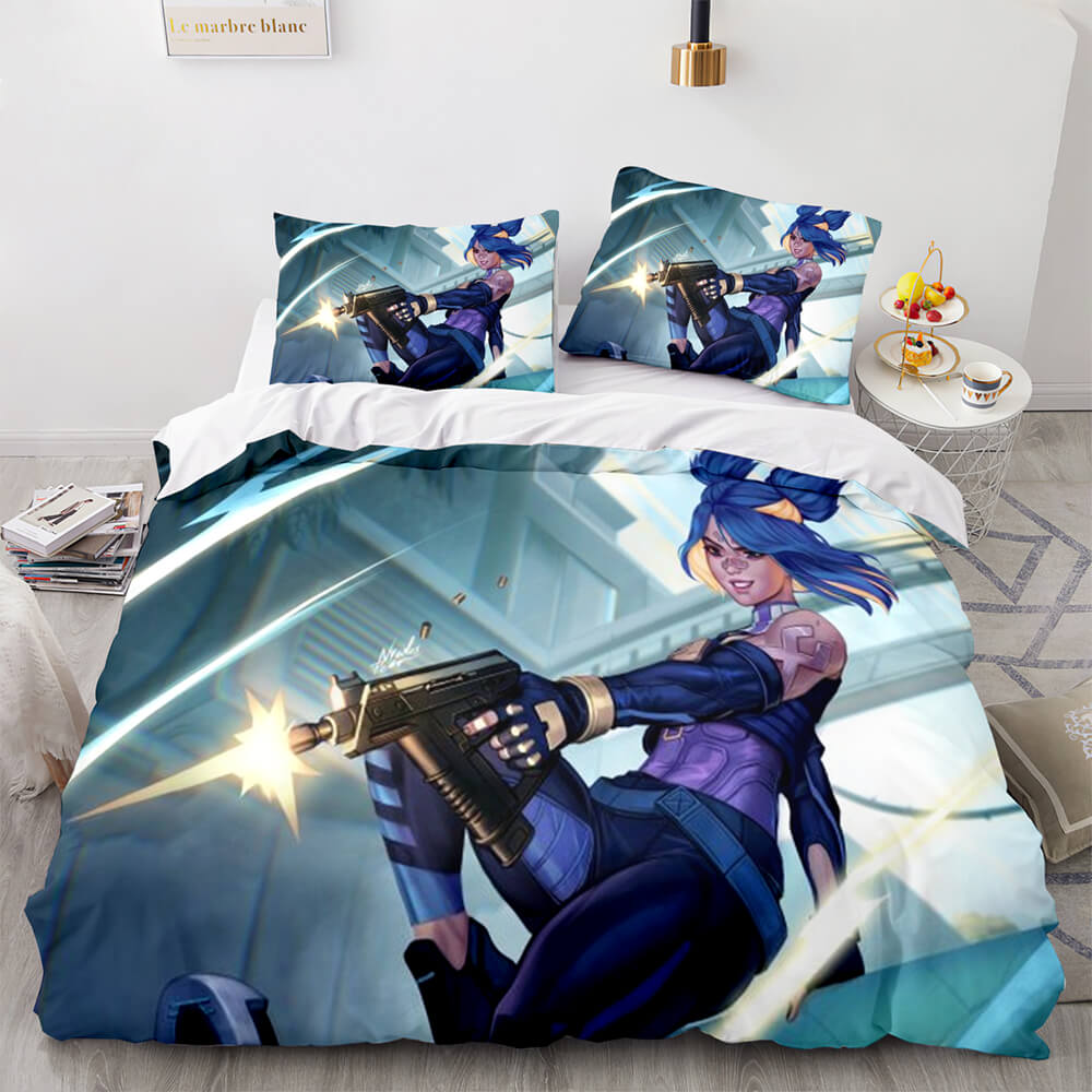 VALORANT Bedding Set Cosplay Quilt Cover Without Filler (Online Order Only)