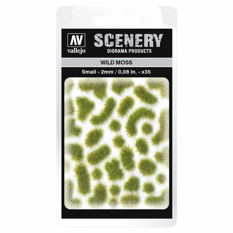 VALSC404 Wild Moss Tuft Small 2mm / 0.08 in. Vallejo Paints (ONLINE ORDER ONLY)