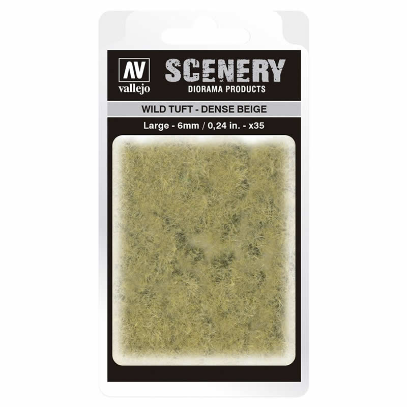 VALSC412 Dense Beige Wild Tuft Large 6mm / 0.24 in. Vallejo Paints (ONLINE ORDER ONLY)