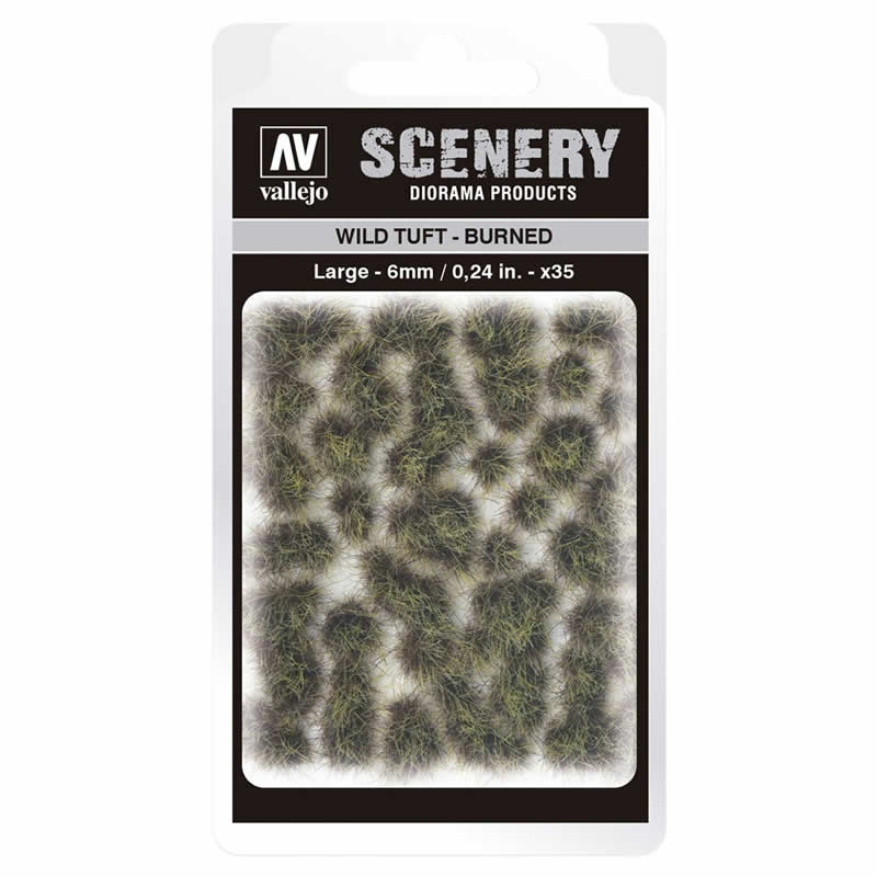 VALSC414 Burned Wild Tuft Large 6mm / 0.24 in. Vallejo Paints (ONLINE ORDER ONLY)