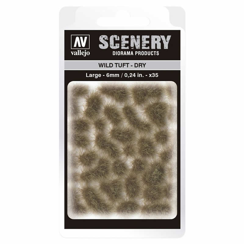 VALSC419 Dry Wild Tuft Large 6mm / 0.24 in. Vallejo Paints (ONLINE ORDER ONLY)
