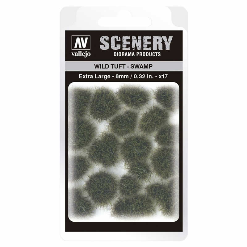 VALSC422 Swamp Wild Tuft Extra Large 8mm / 0.32 in. Vallejo Paints (ONLINE ORDER ONLY)