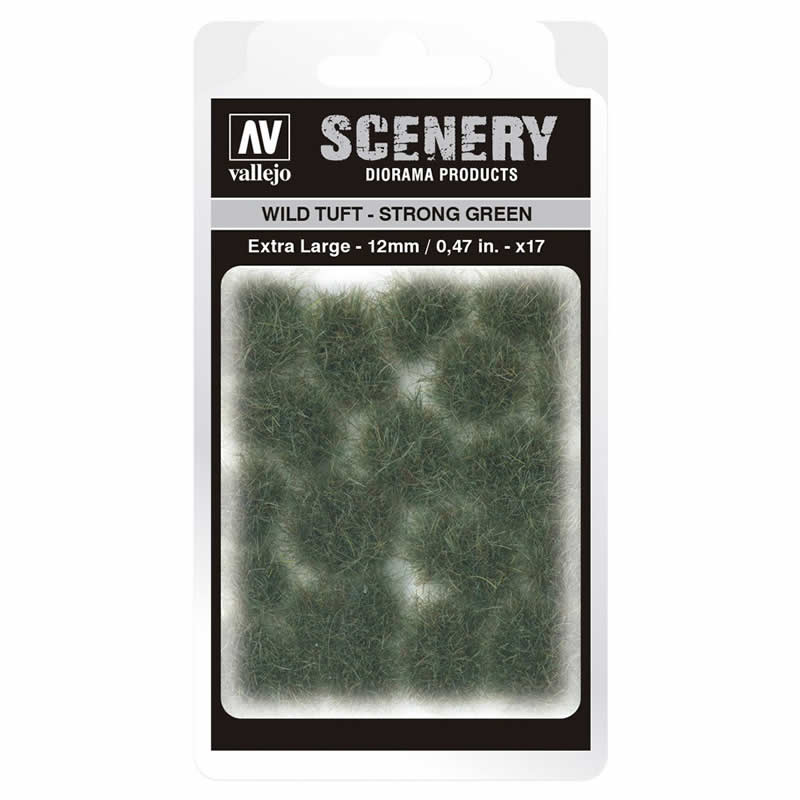 VALSC427 Strong Green Wild Tuft Extra Large 12mm / 0.47 in. Vallejo Paints (ONLINE ORDER ONLY)