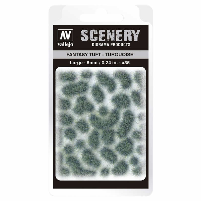 VALSC432 Turquoise Fantasy Tuft Large 6mm / 0.24 in. Vallejo Paints (ONLINE ORDER ONLY)