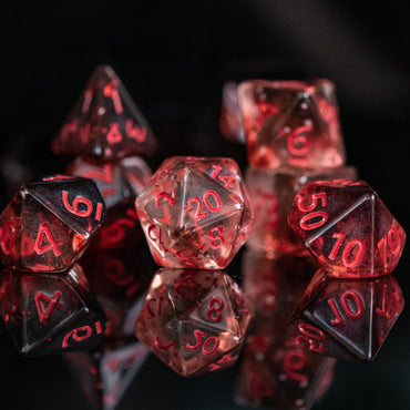Vampira Acrylic Dice Set (ONLINE ORDER ONLY)