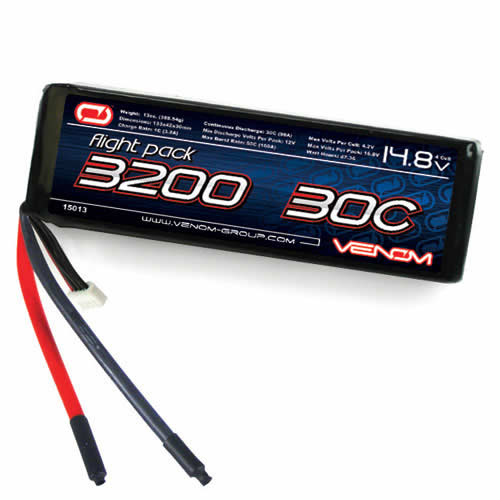 VEN-15013 30C 4S 3200Mah 14.8V Lipo (ONLINE ORDER ONLY)