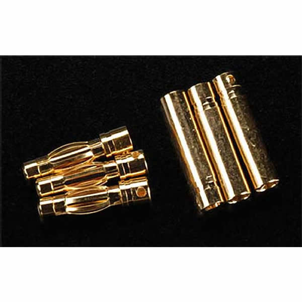 VEN-1632 Venom Micro Bullet Plug 4.0/12AWG by Venom (ONLINE ORDER ONLY)