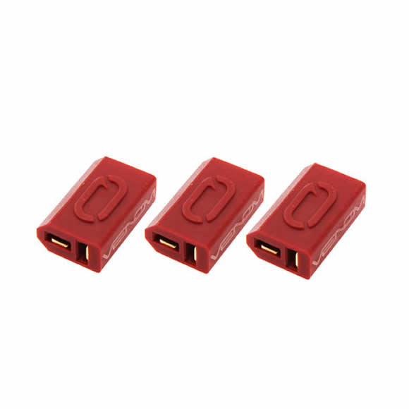 VEN-1761PA Univerdsal 2.0 XT60 Male To Deans Battery Adapter 3pc Venom (ONLINE ORDER ONLY)