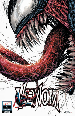 VENOM #1 UNKNOWN COMIC BOOKS EXCLUSIVE TYLER KIRKHAM CVR A 5/9/2018 (ONLINE ORDER ONLY)