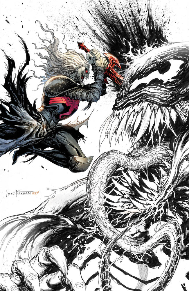 Venom #28 Unknown Comics Tyler Kirkham Exclusive Color Splash Secret Virgin Var (ONLINE ORDER ONLY)