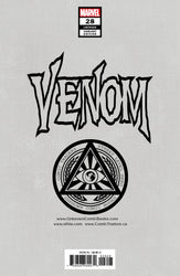 Venom #28 Unknown Comics Dave Rapoza Exclusive Virgin Var (09/16/2020) (09/23/2020) (ONLINE ORDER ONLY)