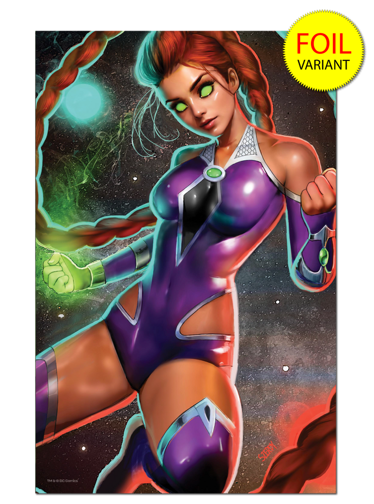 [Signed by Nathan Szerdy] [FOIL] TITANS #1 NATHAN SZERDY (616) EXCLUSIVE VIRGIN VAR [IN STOCK] (ONLINE ORDER ONLY)