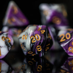 Visions of Nightmares Acrylic Dice Set (ONLINE ORDER ONLY)