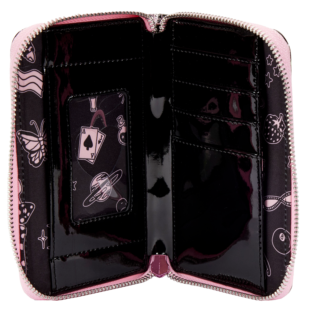 Loungefly: Valfre Tattoo Aop Zip Around Wallet (ONLINE ORDER ONLY)