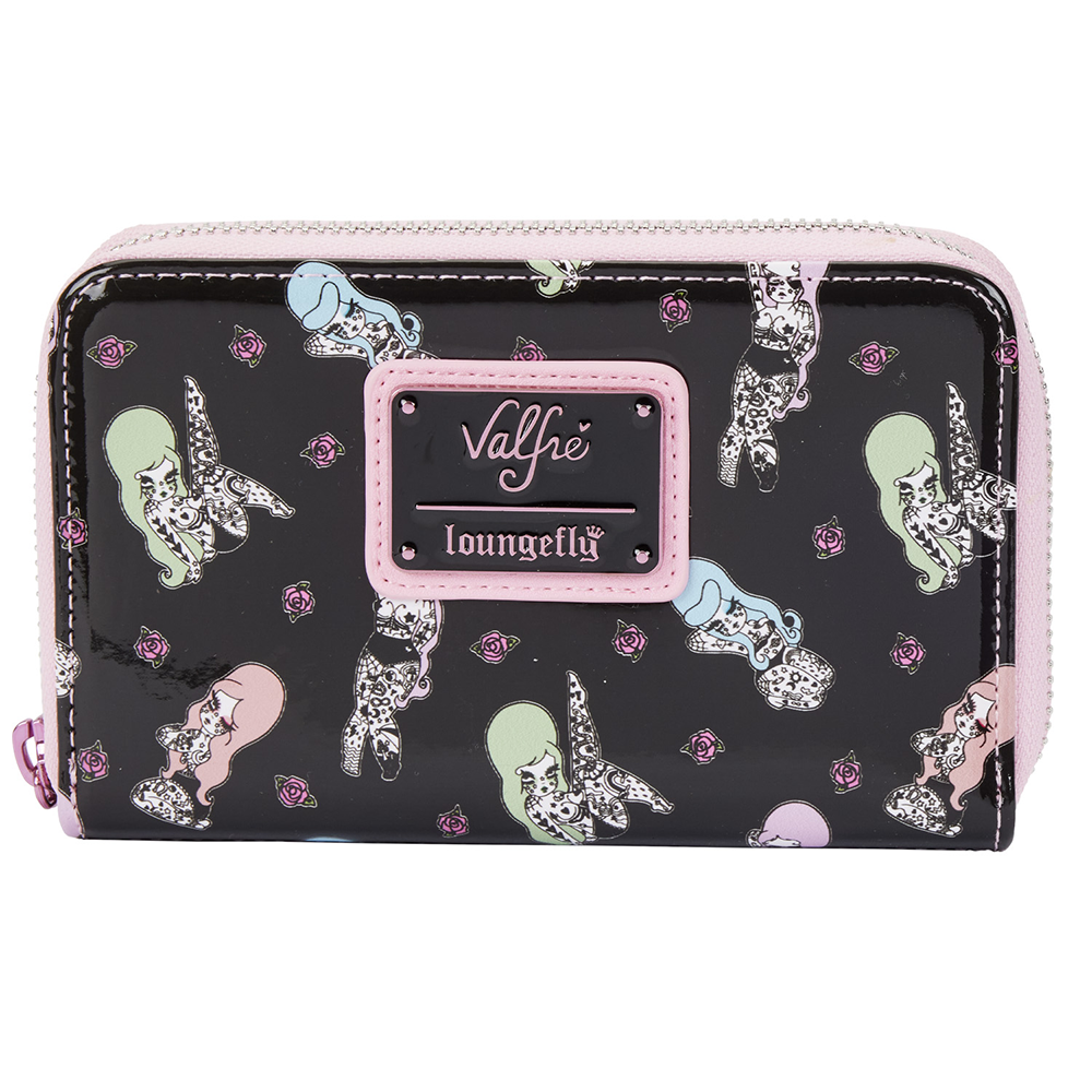Loungefly: Valfre Tattoo Aop Zip Around Wallet (ONLINE ORDER ONLY)