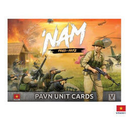 Flames of War: 'NAM - People's Army of Vietnam Unit Cards (ONLINE ORDER ONLY)