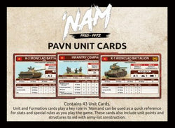 Flames of War: 'NAM - People's Army of Vietnam Unit Cards (ONLINE ORDER ONLY)