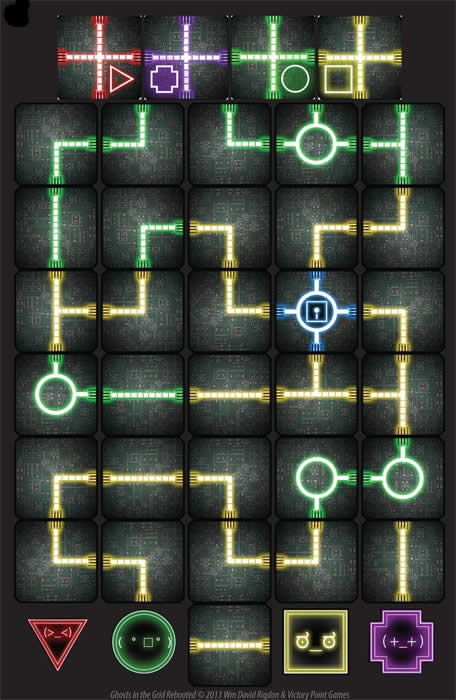 VPG02005 Ghosts Of The Grid Reboot Board Game Victory Point (ONLINE ORDER ONLY)