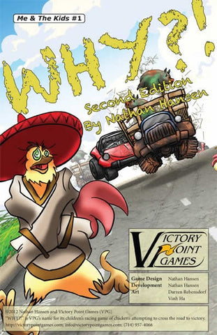 VPG15001 WHY 2nd Edition Board Game Victory Point Games (ONLINE ORDER ONLY)