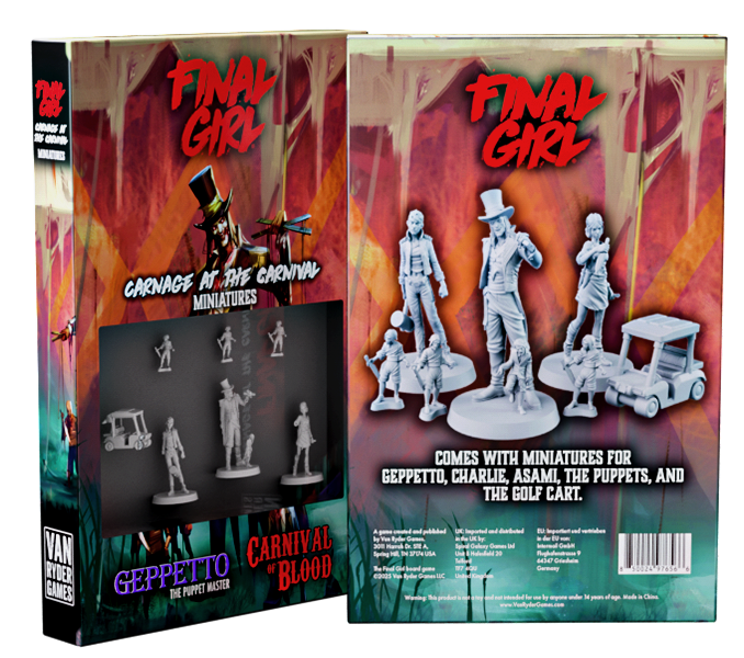 Final Girl: Carnage at the Carnival - Miniatures (ONLINE ORDER ONLY)
