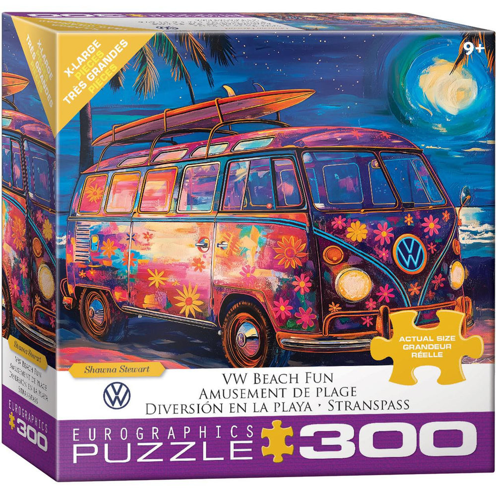 VW Beach Fun 300 Piece Jigsaw Puzzle Eurographics (ONLINE ORDER ONLY)