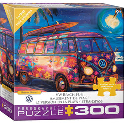VW Beach Fun 300 Piece Jigsaw Puzzle Eurographics