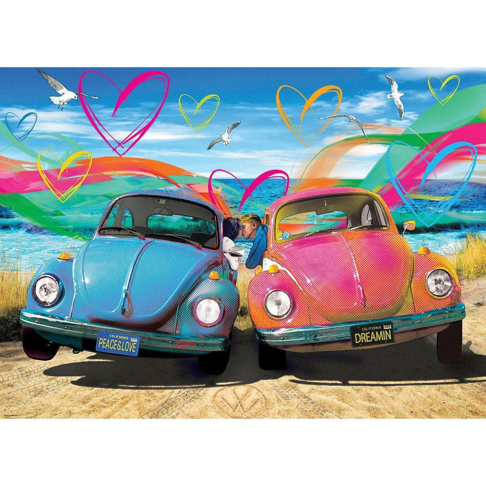 VW Beetle Love 1000 Piece Jigsaw Puzzle Eurographics (ONLINE ORDER ONLY)