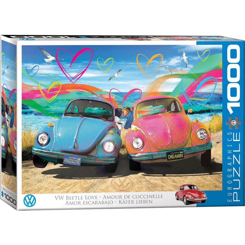 VW Beetle Love 1000 Piece Jigsaw Puzzle Eurographics (ONLINE ORDER ONLY)