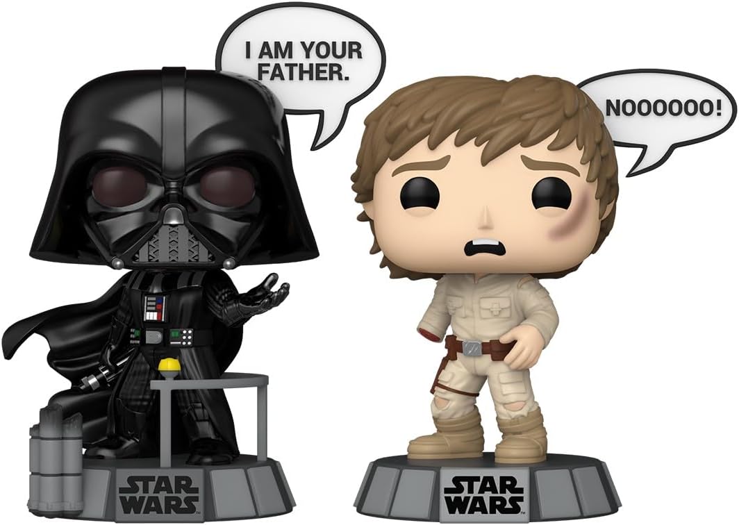 Star Wars Darth Vader & Luke Skywalker Funko Pop! Vinyl Figure 2-Pack (Online Order Only)