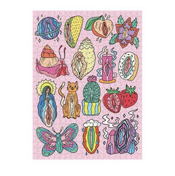 Vagina 500 Piece Jigsaw Puzzle Fun Club