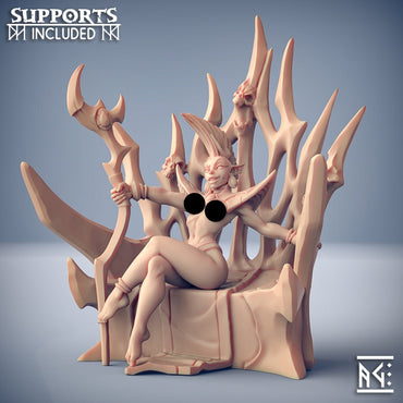 3D Printed Artisan Guild Valykka Bride of Tialevor and Throne Ashen Alfar Inquisitors 28mm 32mm (Online Only)