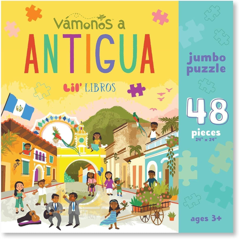 Vámonos: Antigua Lil’ Jumbo 48 Piece Jigsaw Puzzle Gibbs Smith (ONLINE ORDER ONLY)