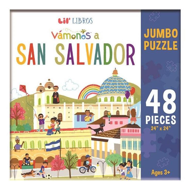 Vámonos: San Salvador Lil’ Jumbo 48 Piece Jigsaw Puzzle Gibbs Smith (ONLINE ORDER ONLY)