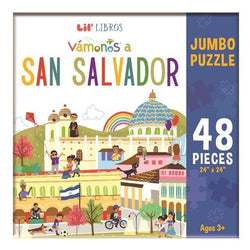 Vámonos: San Salvador Lil’ Jumbo 48 Piece Jigsaw Puzzle Gibbs Smith (ONLINE ORDER ONLY)