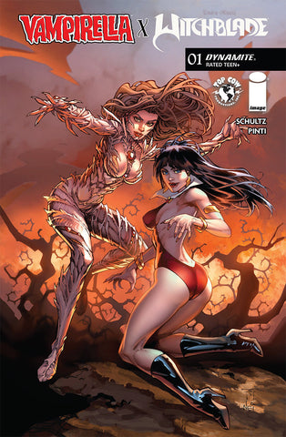 VAMPIRELLA X WITCHBLADE SPECIAL #1 RANDY GREEN EXCLUSIVE VAR (09/30/2026) (ONLINE ORDER ONLY)